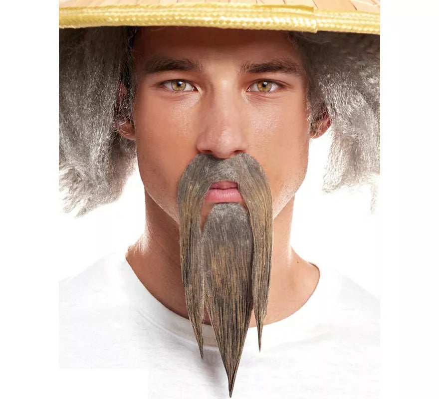 Translation missing: it.Bigote y Barba Gris Asiático
