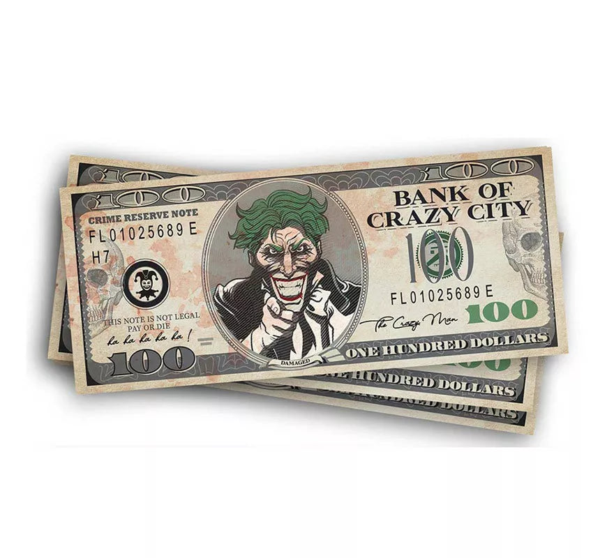 Translation missing: es.Billetes con imagen de Mr Smile de 6X15 cm