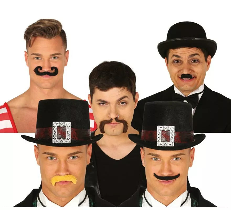 Blíster con 6 Bigotes Surtidos