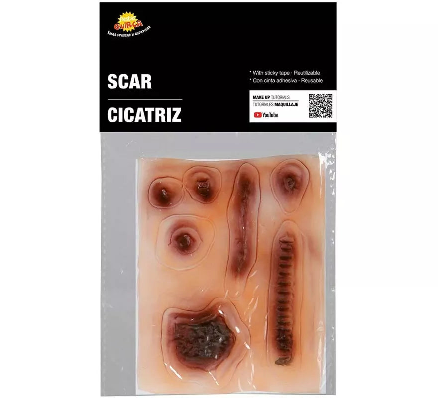Blister con 6 Cicatrices de Látex