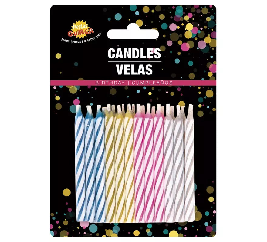 Translation missing: it.Blister de 24 Velas de Cumpleaños