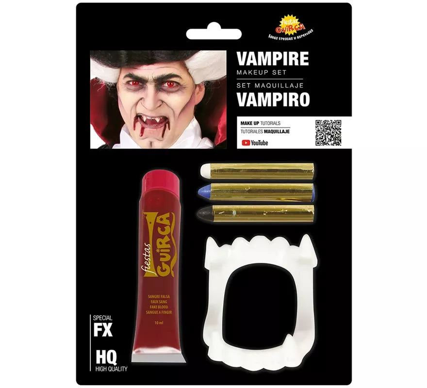 Blister de Maquillaje de Vampiro