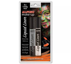 Blister per trucco liquido Black and White Liner (2 unità da 6 grammi)