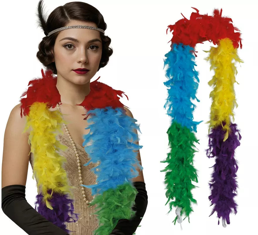 Translation missing: it.Boa de 80 g de plumas en varios colores