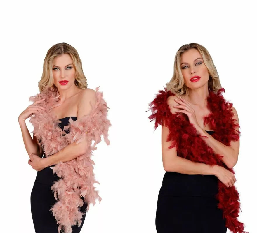 Translation missing: es.Boa de Plumas de 1,80 m en distintos colores
