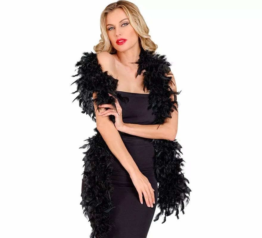 Translation missing: it.Boa de Plumas negra de 1,80 m y 50 g