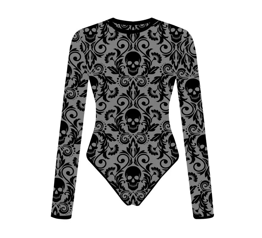 Translation missing: es.Body Calado Calaveras para mujer