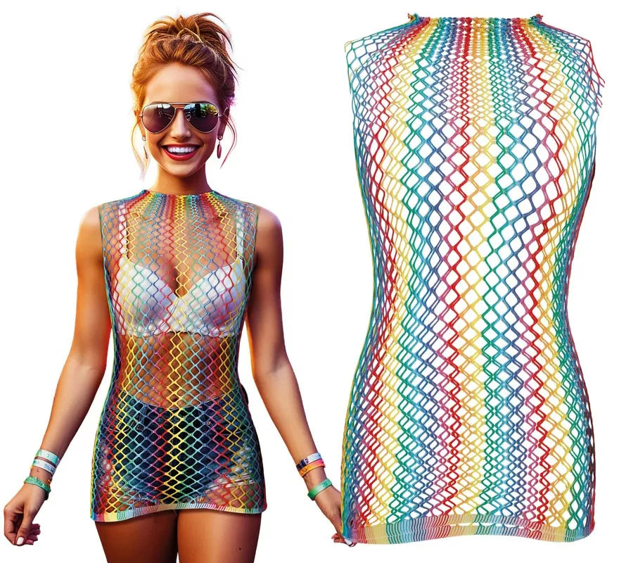 Translation missing: it.Body de Rejilla multicolor para mujer