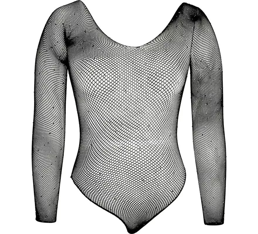 Translation missing: it.Body negro con Pedrería para mujer
