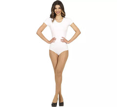 Body bianco a maniche corte o maglia da donna