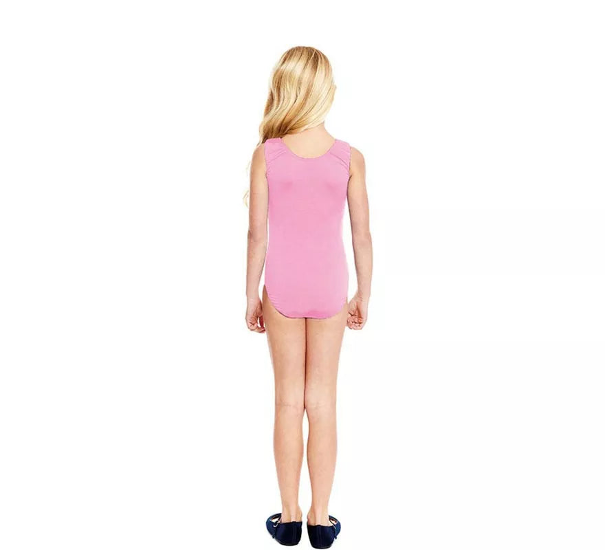 Translation missing: it.Body o Maillot con tirante ancho rosa para niña