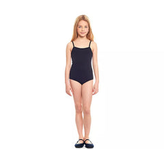 Body o body lavorato a maglia con spalline nere per ragazza