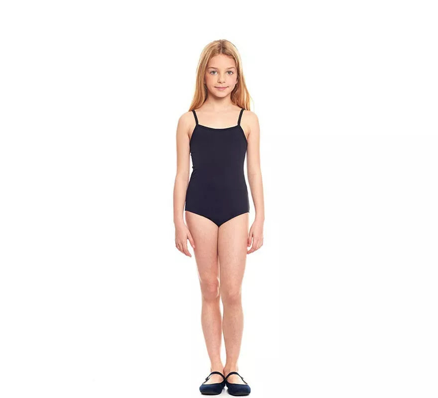 Translation missing: it.Body o Maillot Punto con tirantes negro para niña