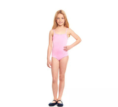 Body o body lavorato a maglia con spalline rosa per ragazze