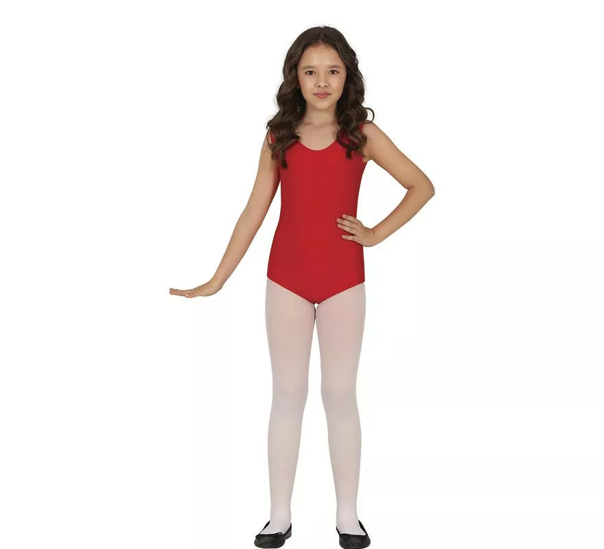 Translation missing: it.Body o Maillot Rojo sin mangas para niños