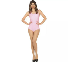 Body o maglia rosa senza maniche da donna