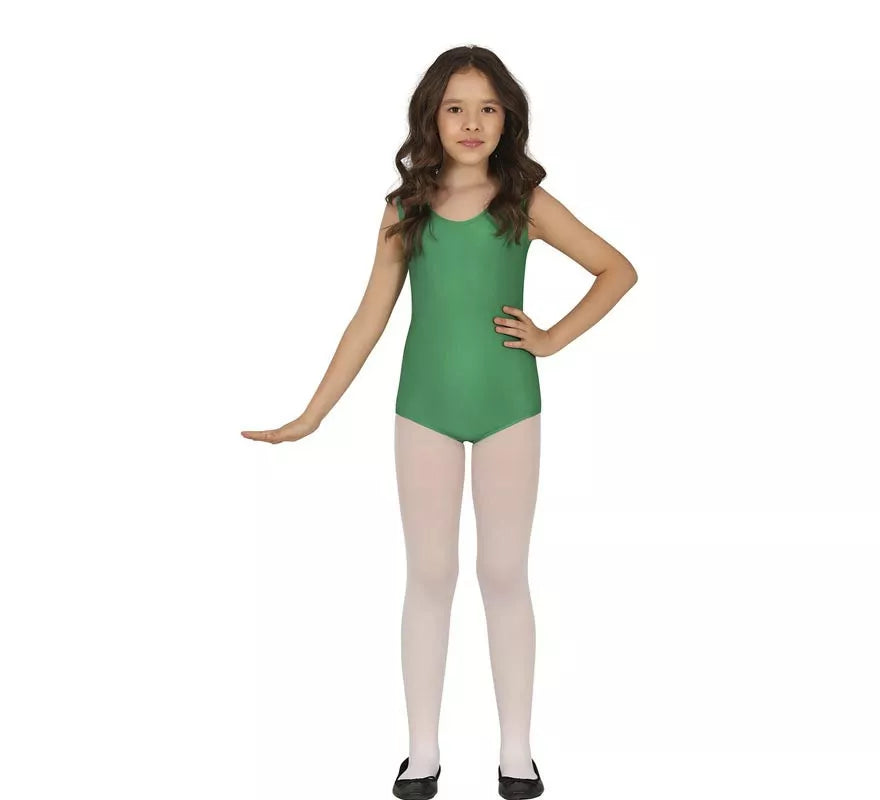 Translation missing: it.Body o Maillot Verde sin mangas para niños