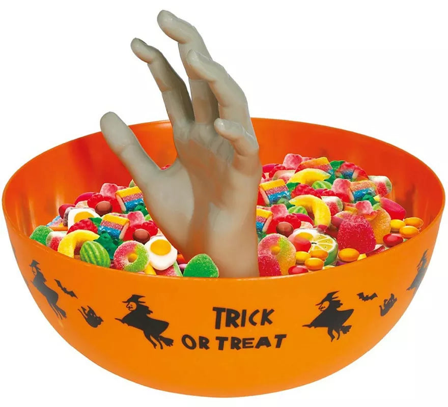 Translation missing: it.Bol naranja con Mano 25 cm