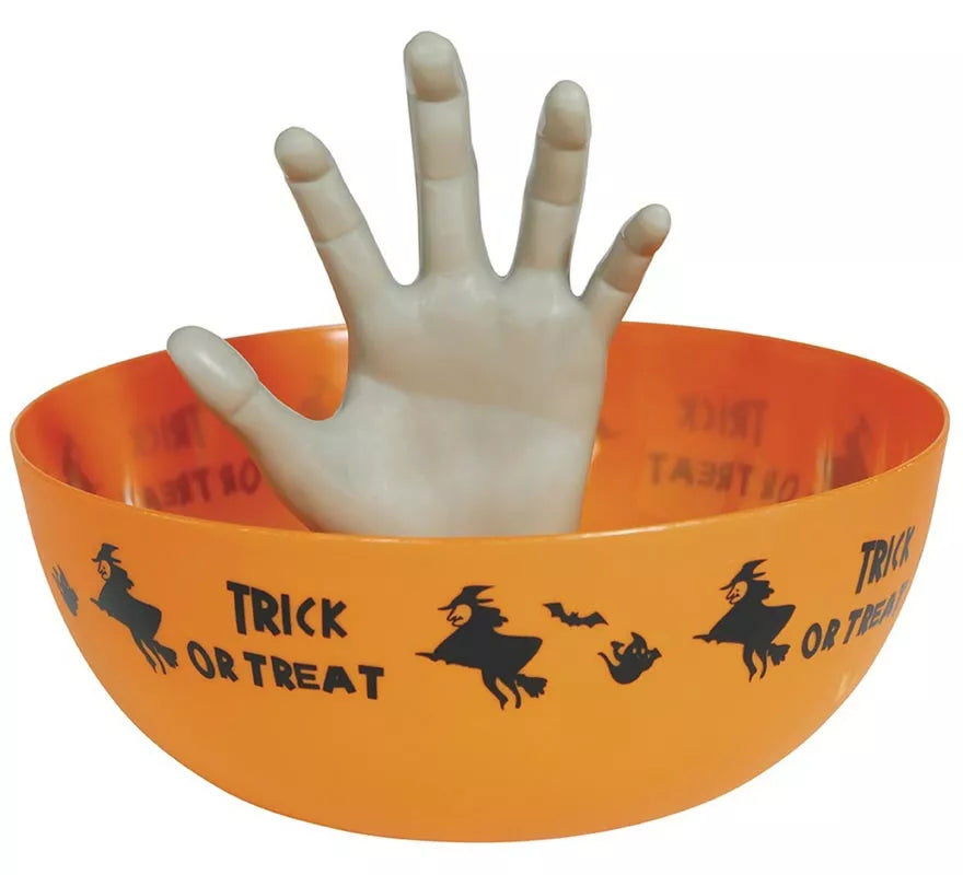 Translation missing: it.Bol naranja con Mano 25 cm