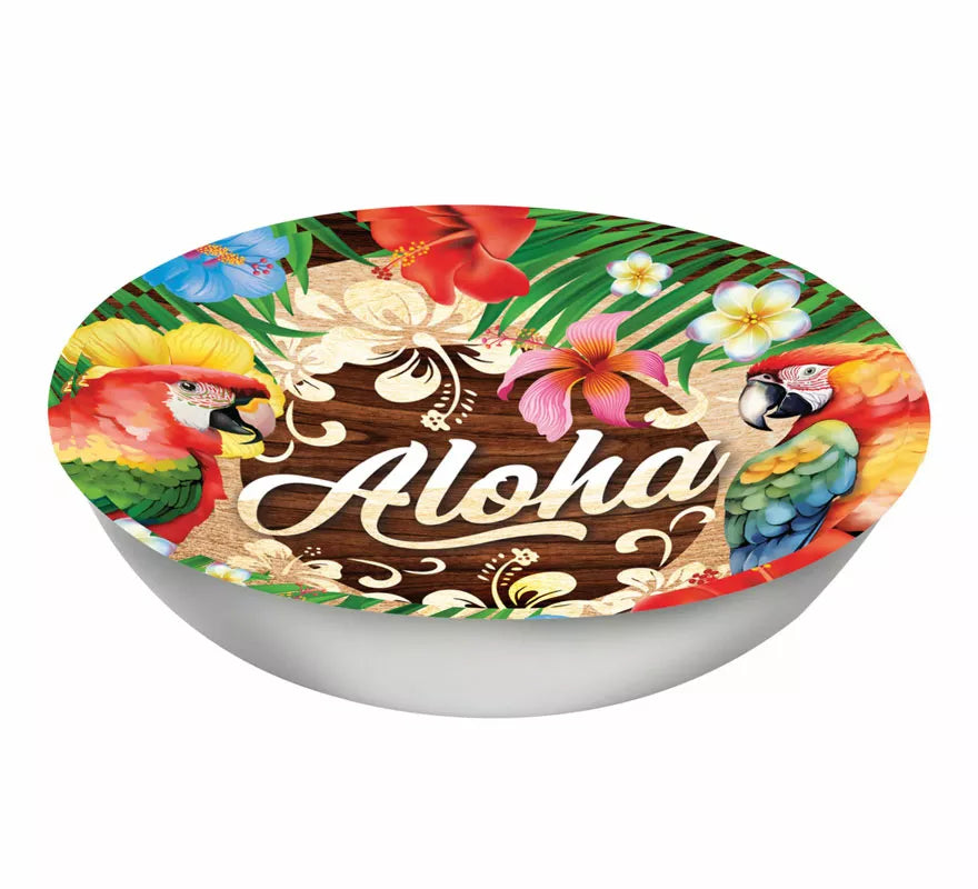 Translation missing: it.Bol Verano Aloha de plástico de 32 cm