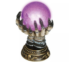 Palla da cartomante in ceramica con luce 23 cm