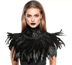 Bolero Pluma negro