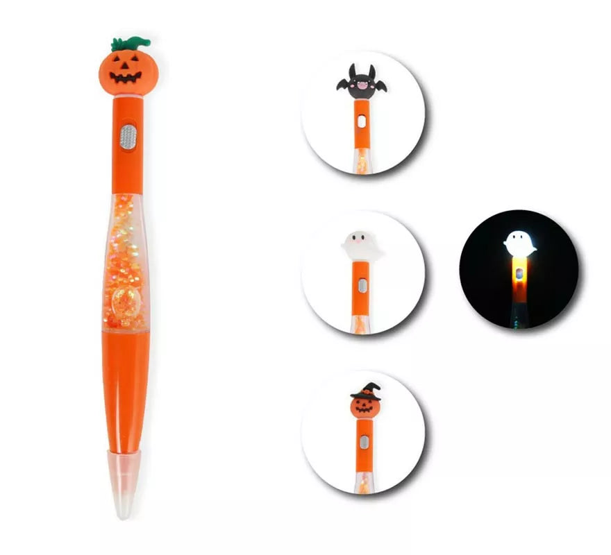 Translation missing: es.Bolígrafo de Halloween en modelos surtidos con luz de 17,5 cm