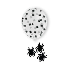 Bolsa 10 Globos con Confeti Araña