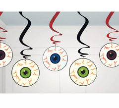 5 borsa decorativa per appendere gli occhi per Halloween