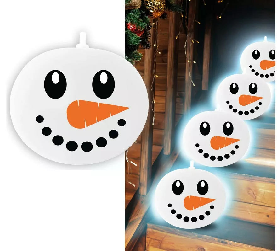 Translation missing: it.Bolsa 5 Globos Muñeco Nieve con Luz