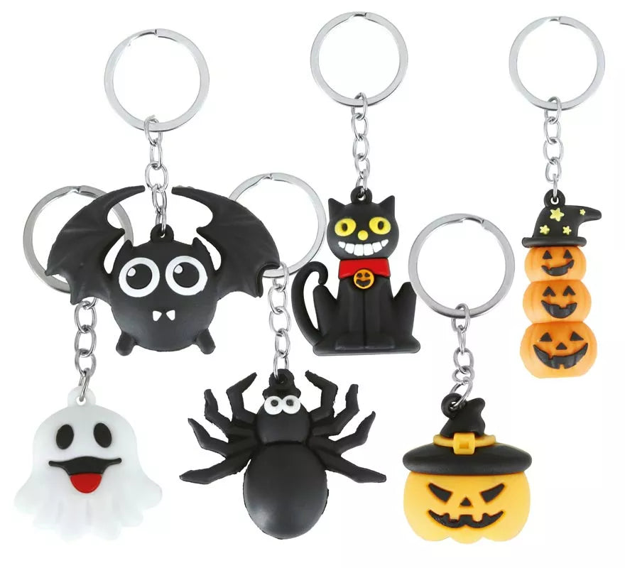 Translation missing: es.Bolsa 6 Llaveros Halloween de 4.5 cm