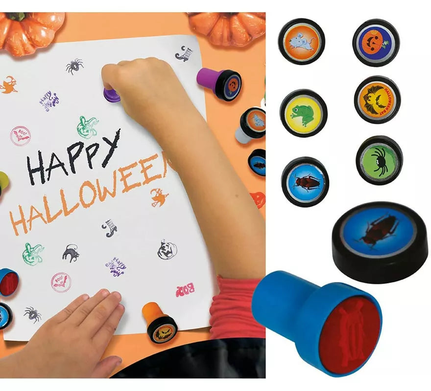 Translation missing: it.Bolsa 6 Sellos Halloween 4 cm