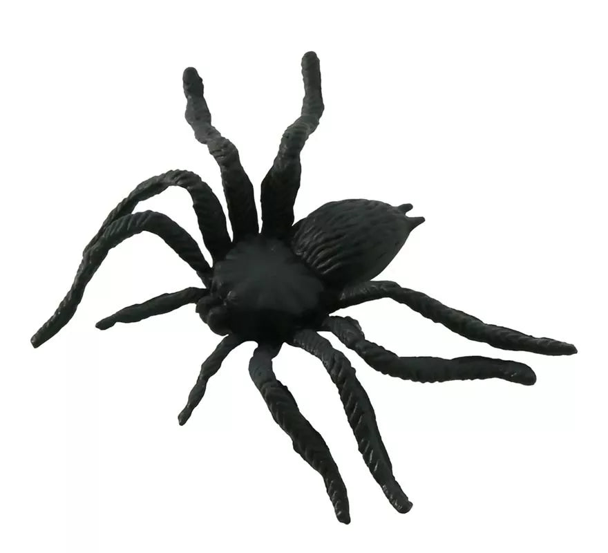 Translation missing: it.Bolsa con 8 Arañas 6 cm. para decorar en Halloween