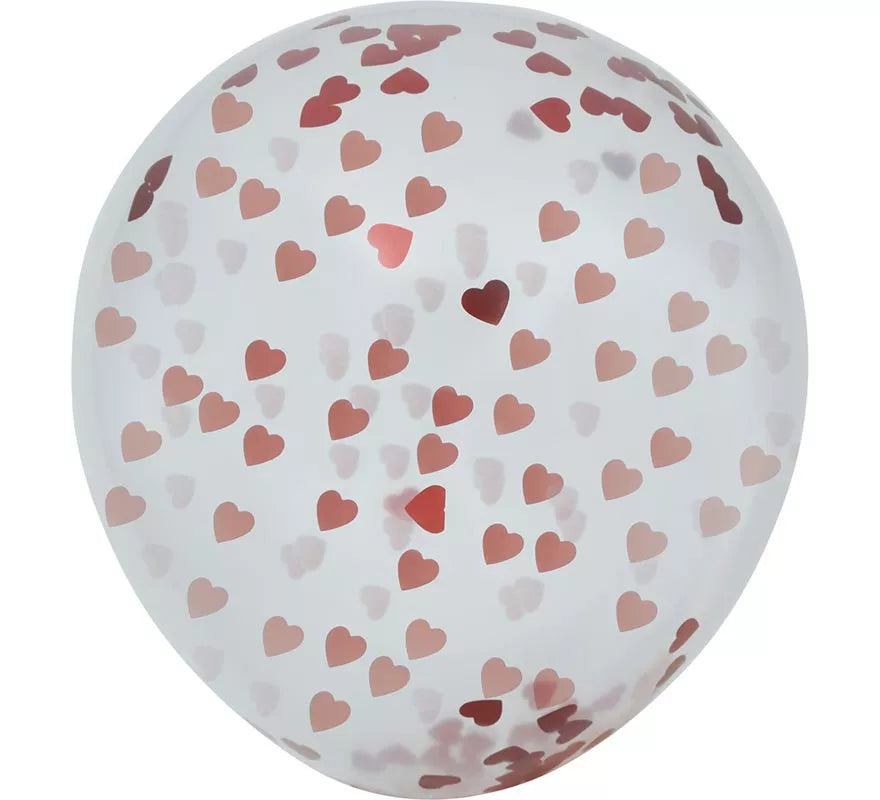 Translation missing: es.Bolsa de 10 Globos con Corazones