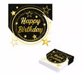 Bolsa de 12 Servilletas Happy Birthday de 33X33 cms