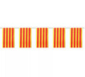 Bolsa de 50m. Bandera de Cataluña de plástico