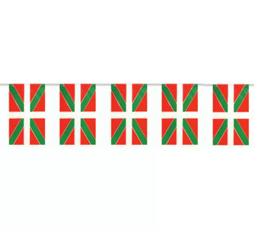 Translation missing: it.Bolsa de 50m. Bandera de Euskadi de plástico