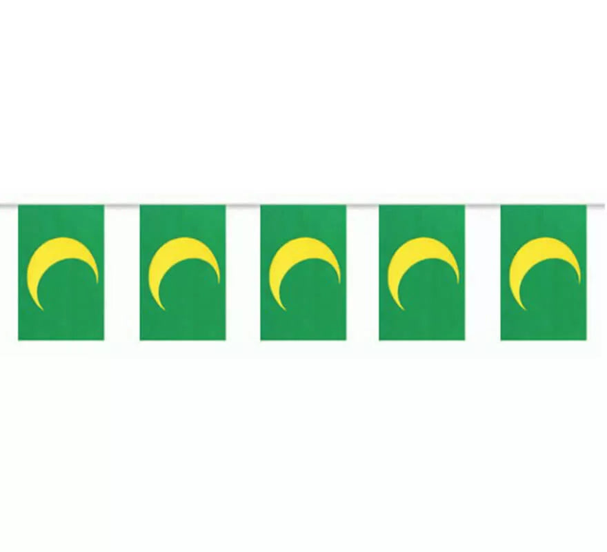 Bolsa de 50m. Bandera Mora de plástico
