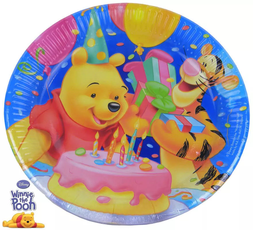 Translation missing: it.Bolsa de 6 platos Happy birthday Winnie