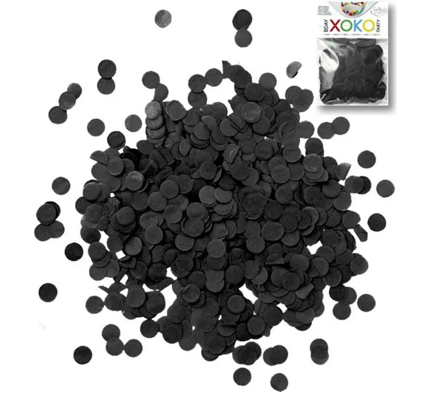 Translation missing: it.Bolsa de Confetti color Negro de 15 gramos