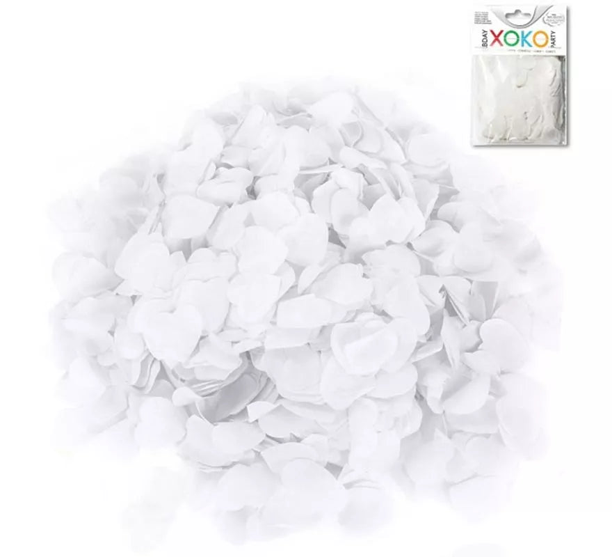 Translation missing: it.Bolsa de Confetti Corazones blancos de 15 gramos