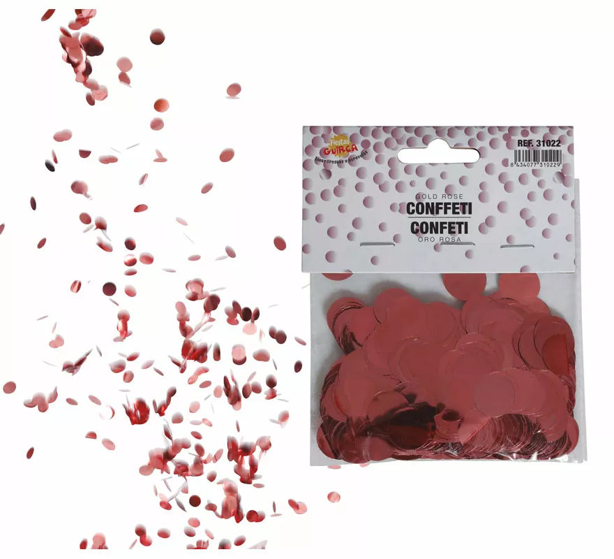 Translation missing: it.Bolsa de Confetti Oro y Rosa 15 gr de 1.5 cm