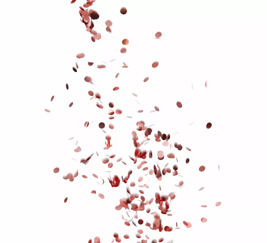Translation missing: it.Bolsa de Confetti Oro y Rosa 15 gr de 1.5 cm