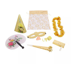 Borsa cotillon organza oro