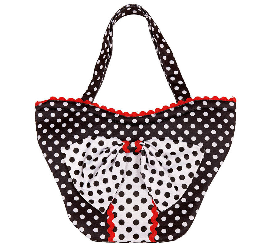 Translation missing: es.Bolsa de Moda Años 50 con lunares