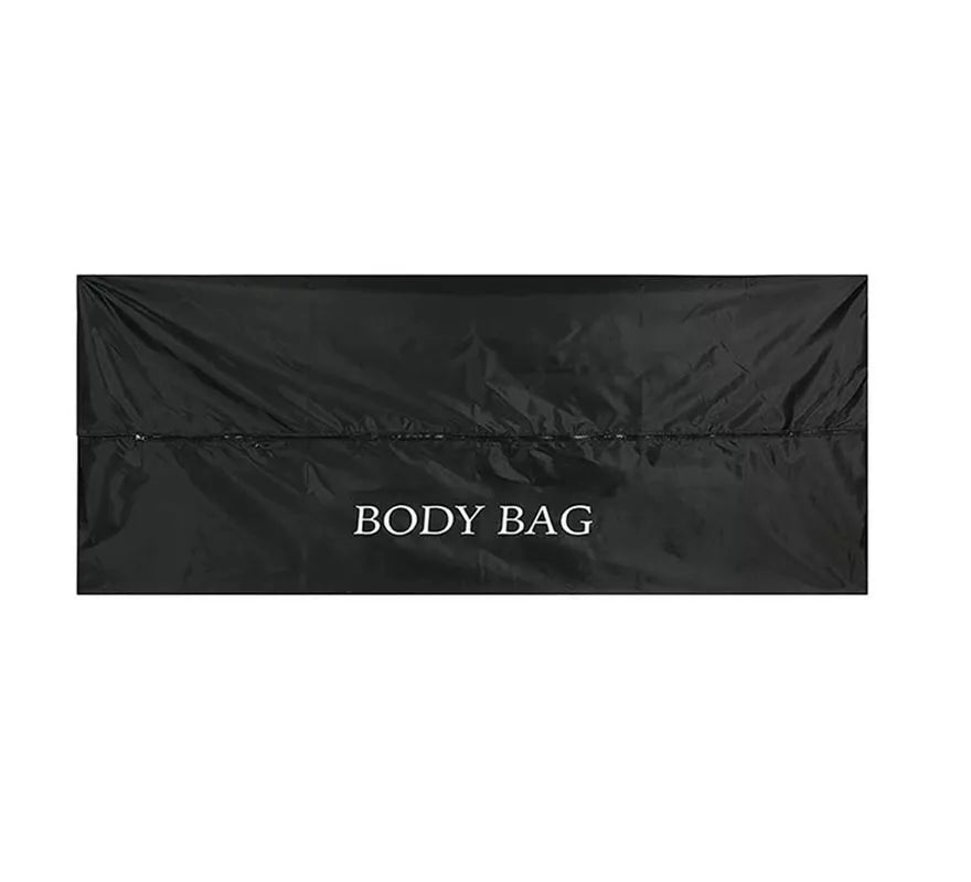 Translation missing: it.Bolsa de Morgue negra con cierre