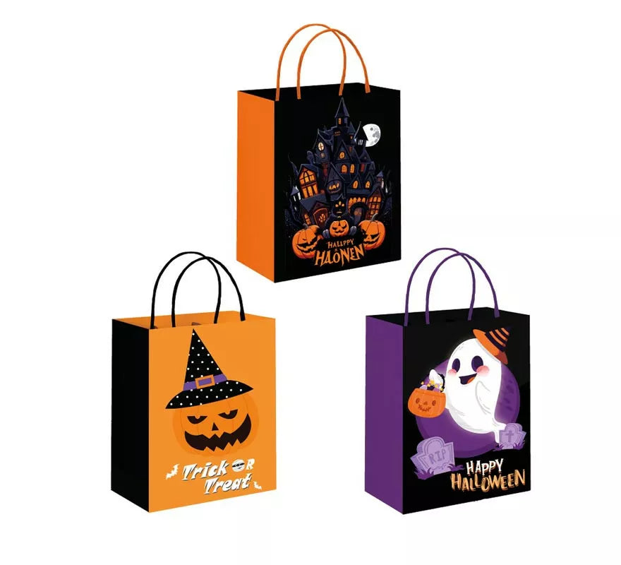 Translation missing: it.Bolsa de Regalo Halloween en modelos surtidos de 21x25,5x11 cm