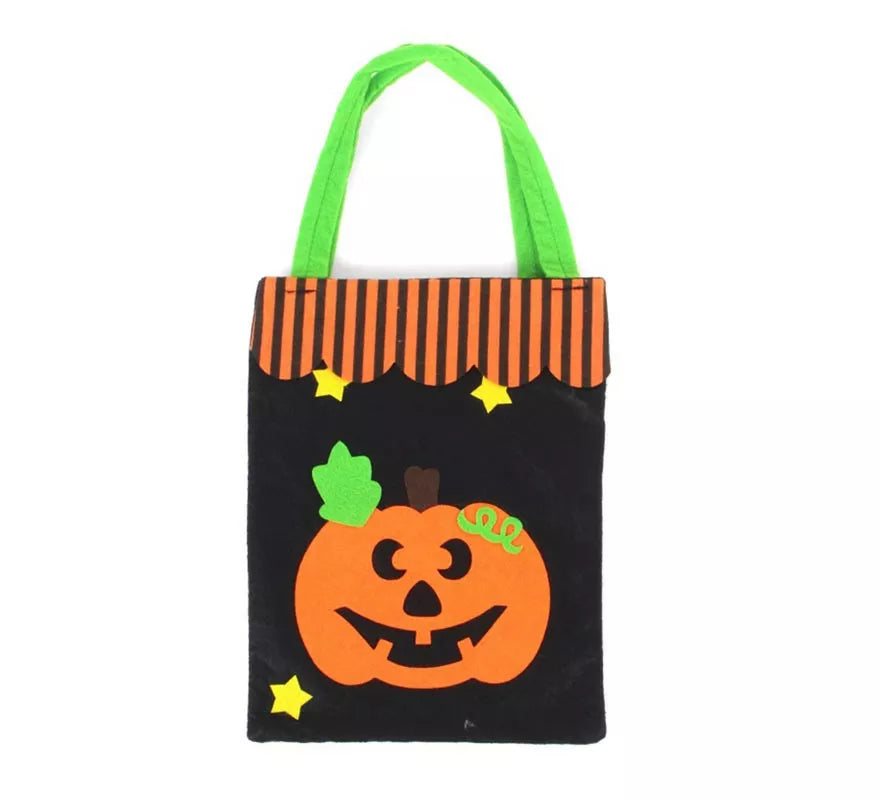 Translation missing: es.Bolsa para dulces Calabaza de fieltro de 28x20 cm