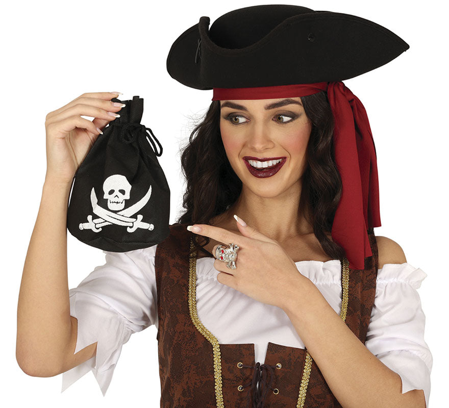 Translation missing: it.Bolsa para Monedas Pirata de 19x19 cm