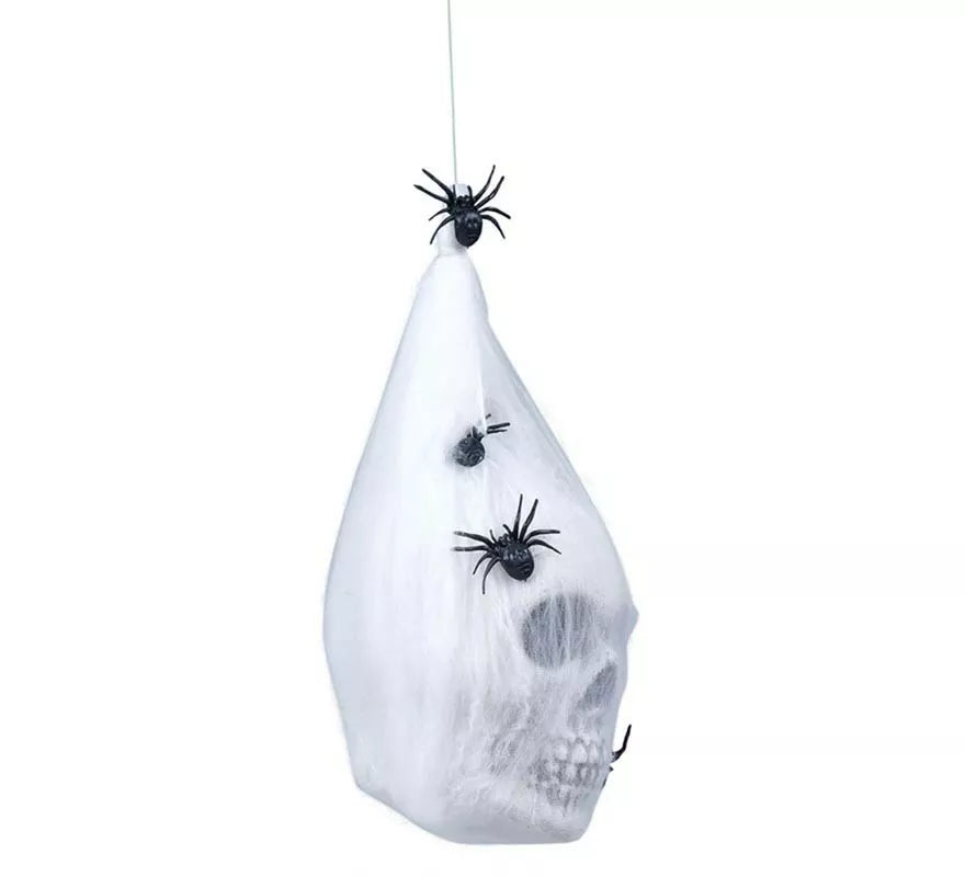 Translation missing: it.Bolsa Telaraña con Calavera de 25 cm